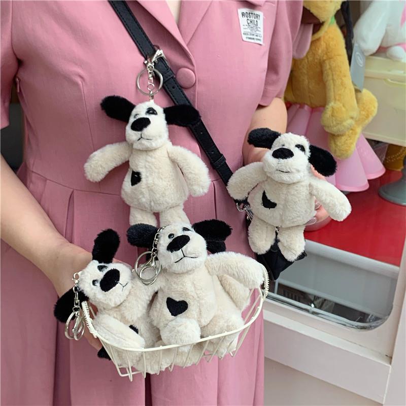 Shy puppy plush pendant