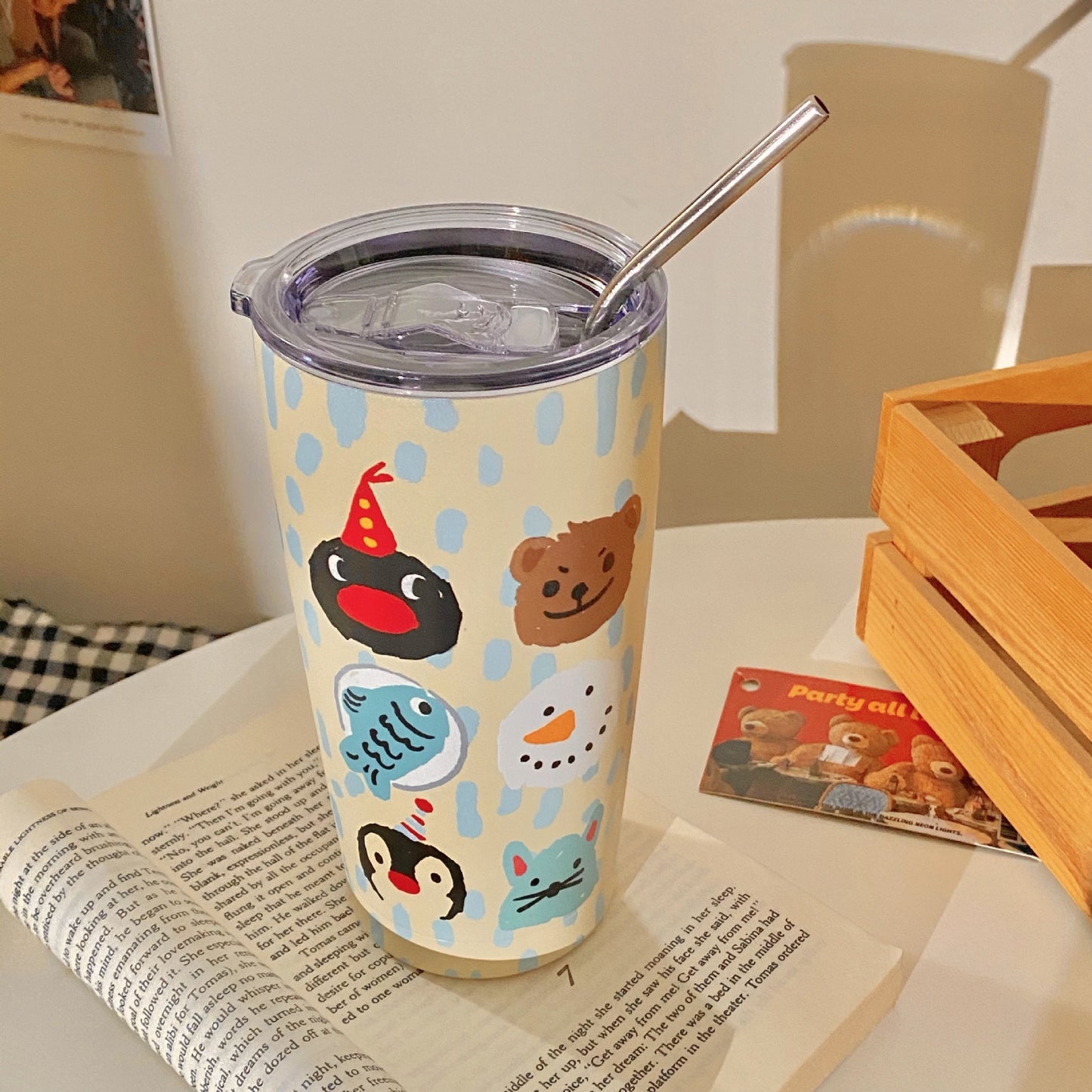 Cute Western Highland Dog Tumbler