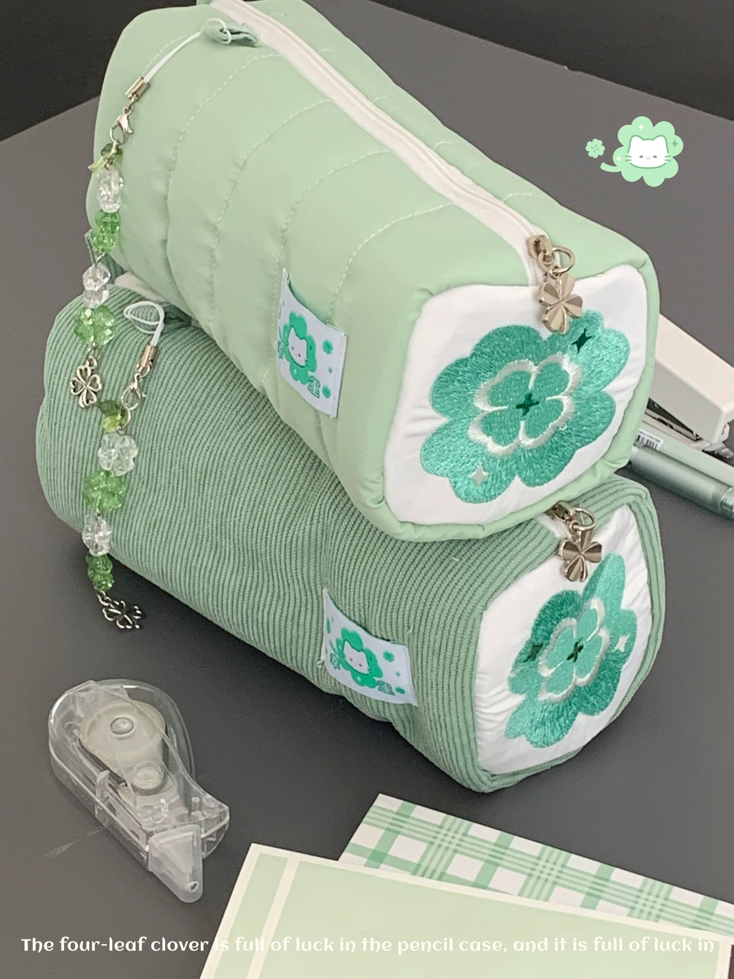 Lucky Clover Pen Case
