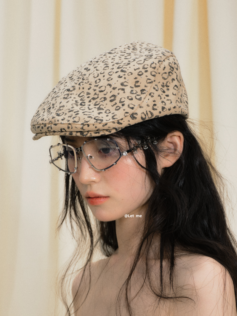 You can wear a leopard print forward hat in reverse