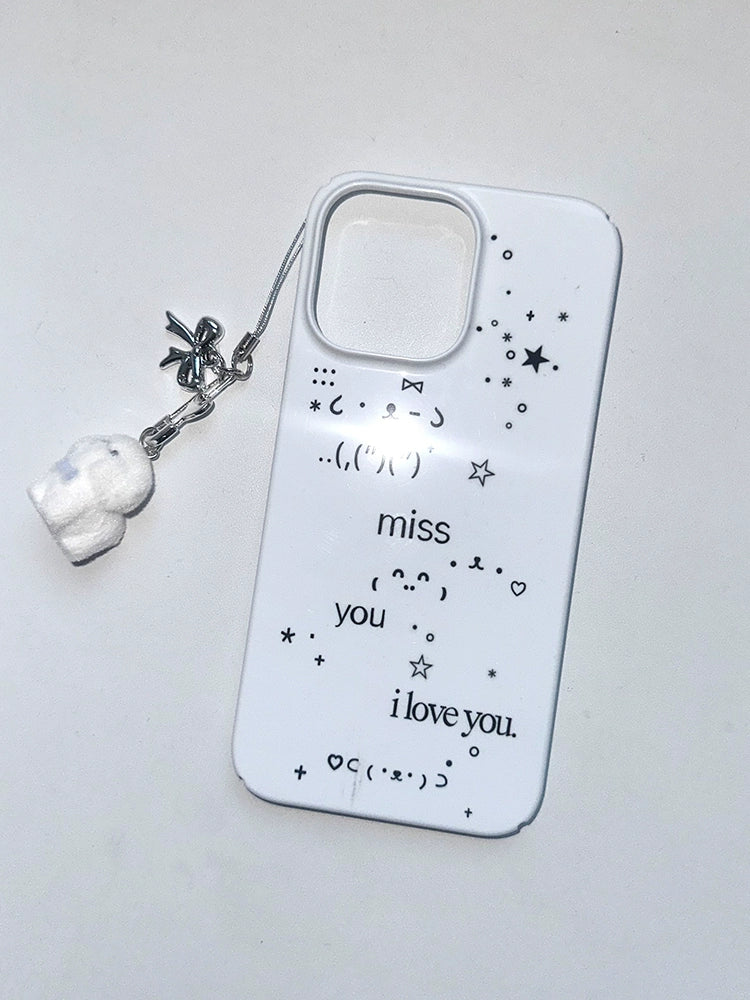 Dog mobile phone case + chain
