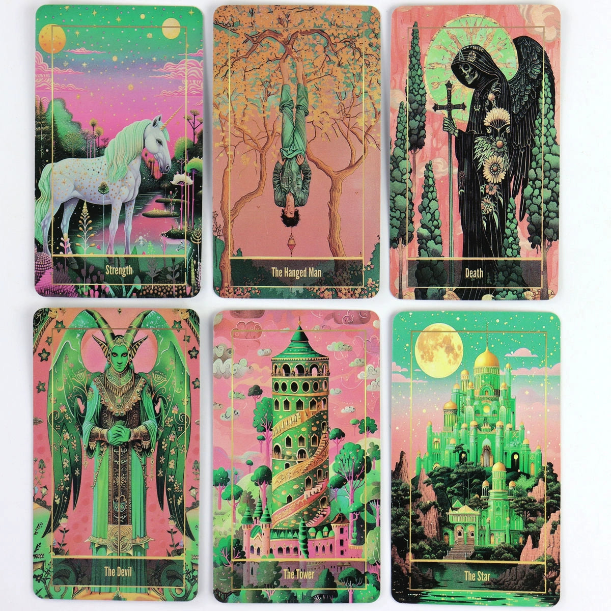 78 Tower Cards for Celestial Carnival