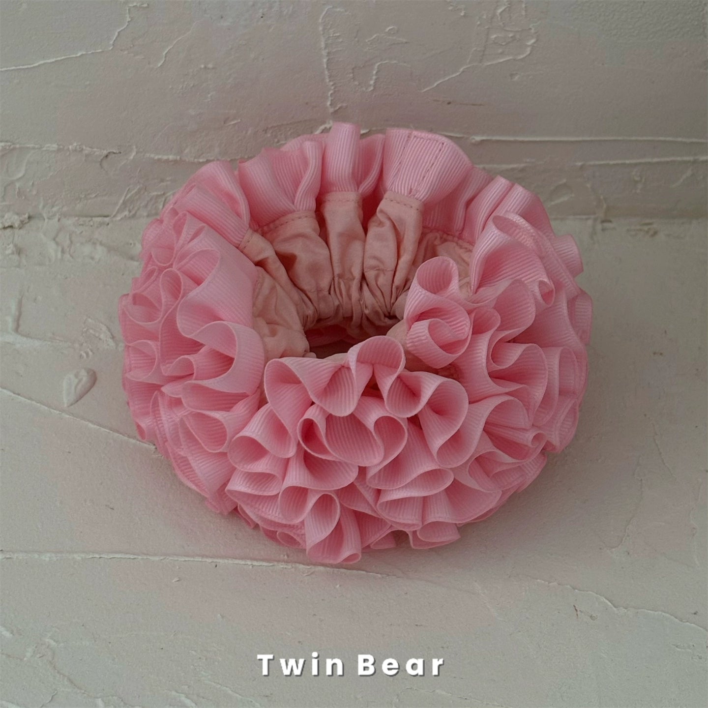 Heavy Industry Organ Fold~Multi Layer Hydrangea Flower Scrunchie