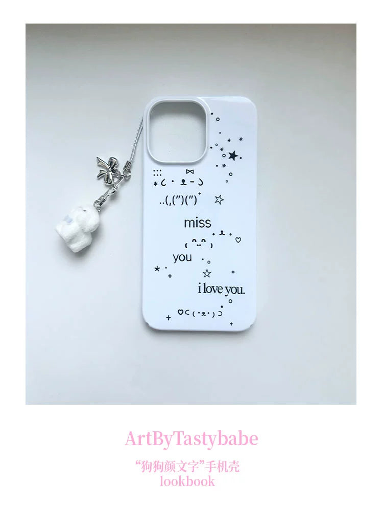 Dog mobile phone case + chain