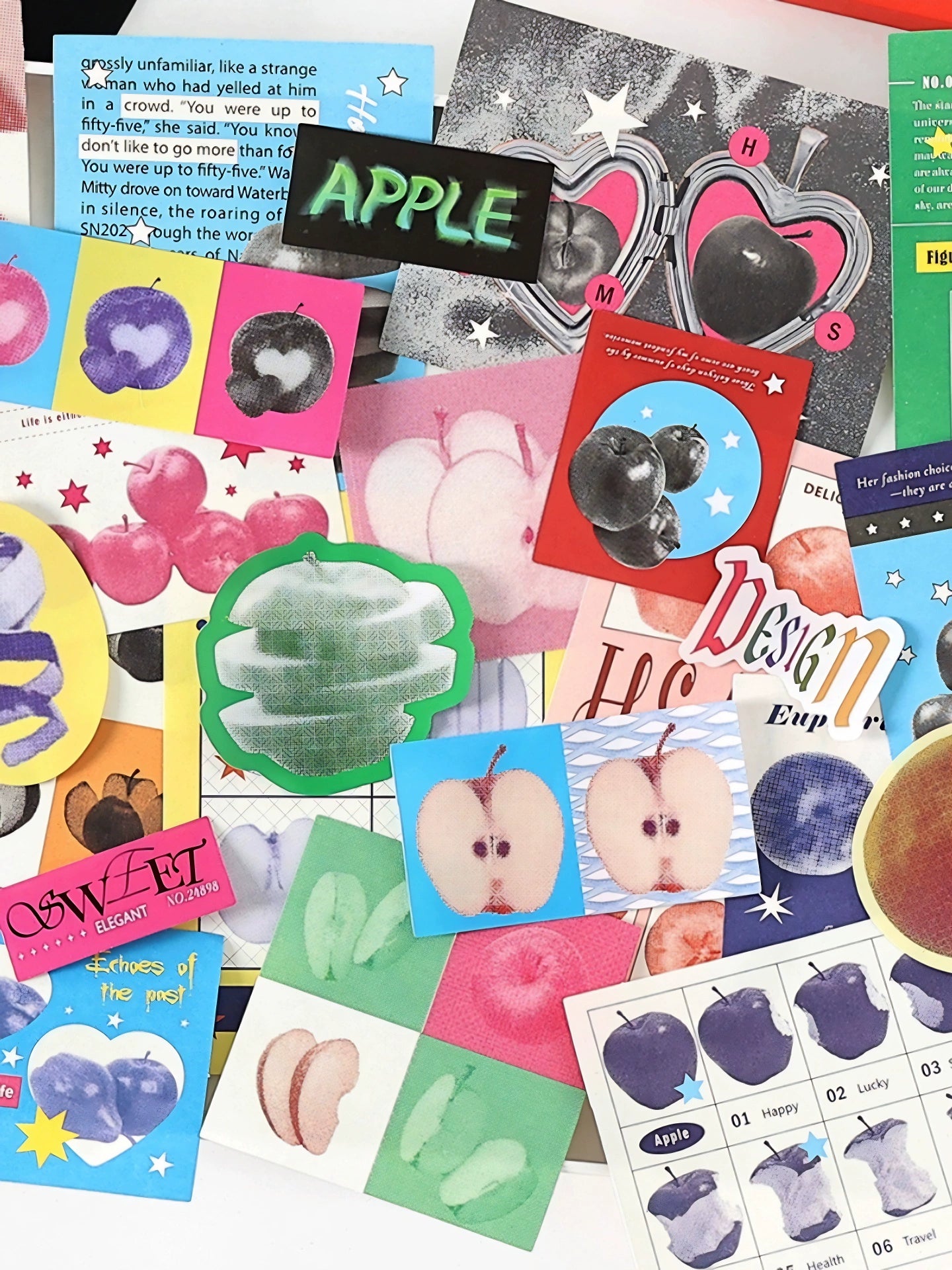 Infeelme Hot Heat Island Stickers Material Pack