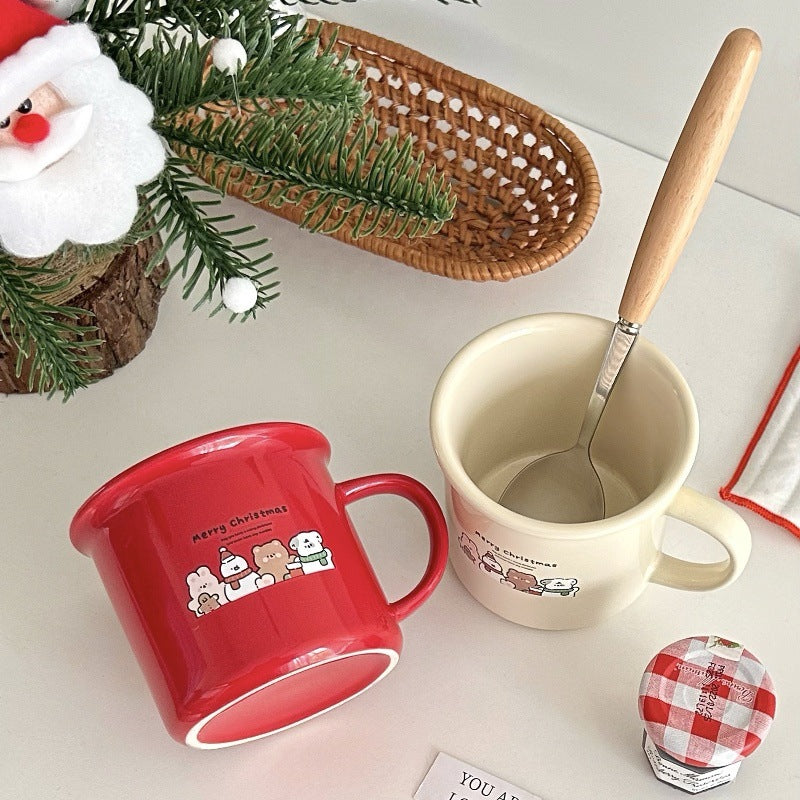 New Year Christmas mug gift box