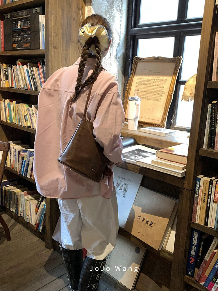 California Sunshine Hair Ring Style~Satin Intestine Ring