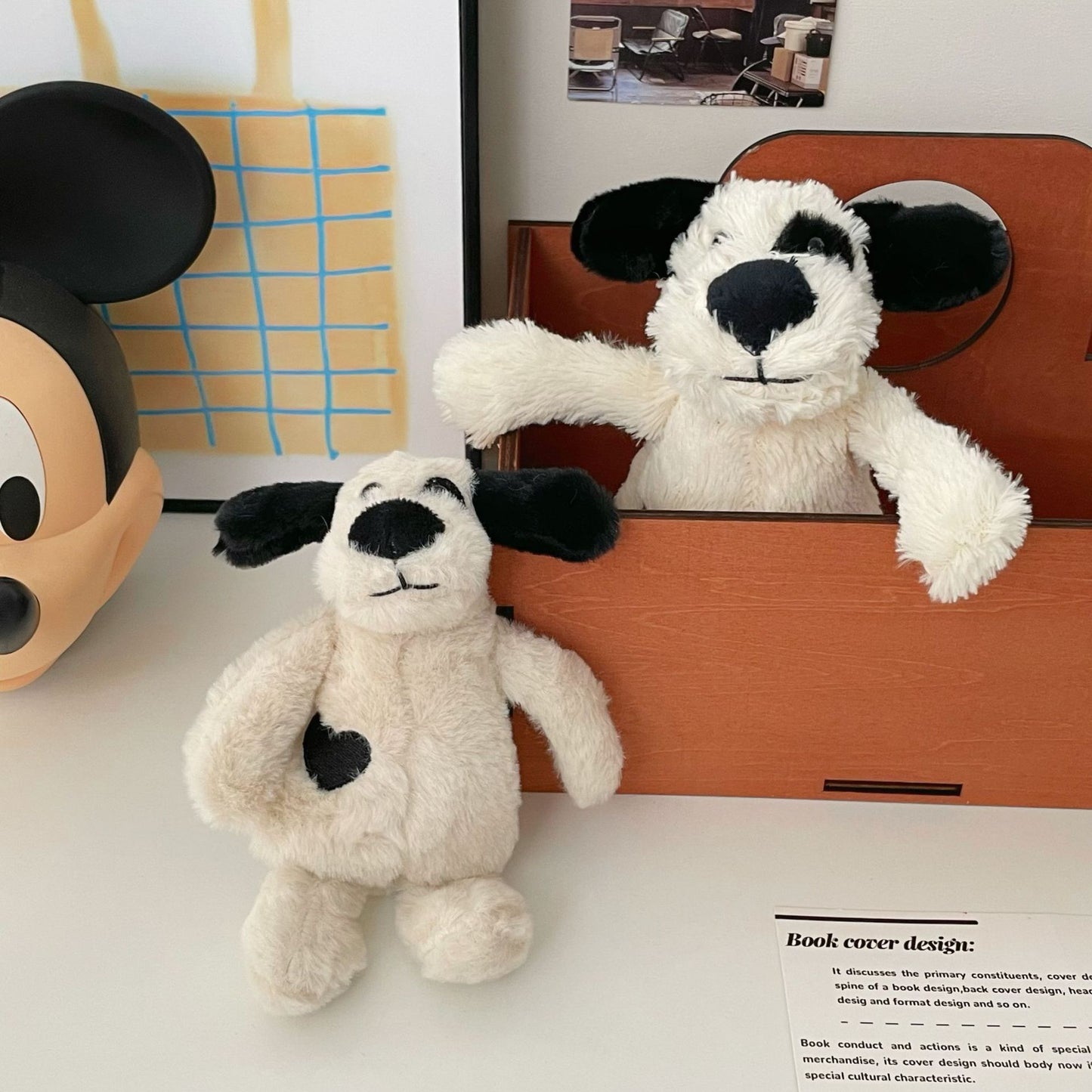 Love Spot Puppy Pendant Plush Pendant