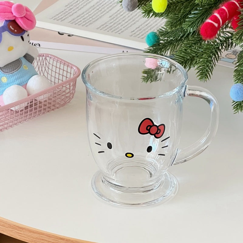 Cute HelloKitty Glass Cup