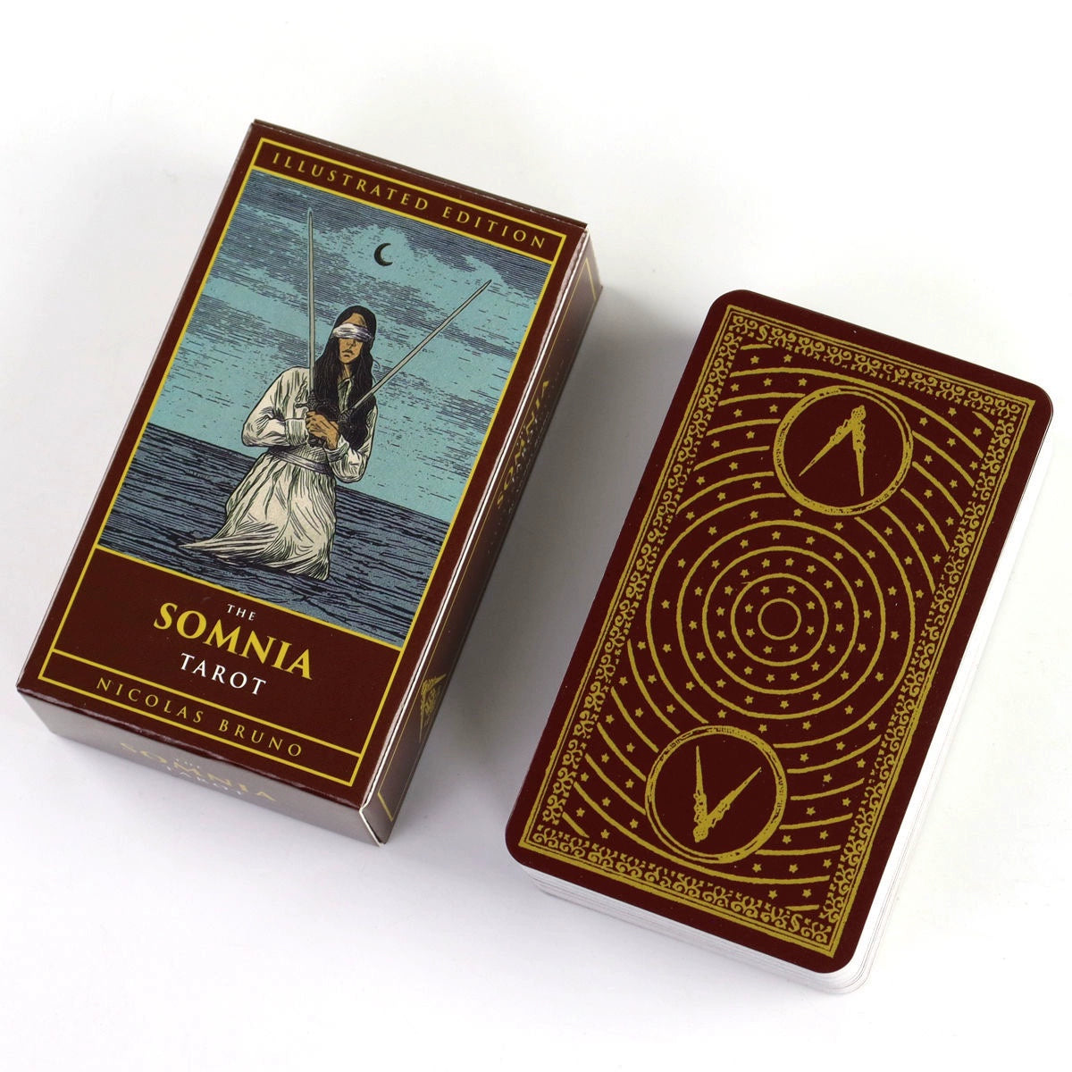 Somnia Tarot Illustrated Comes with English Electronic Guide