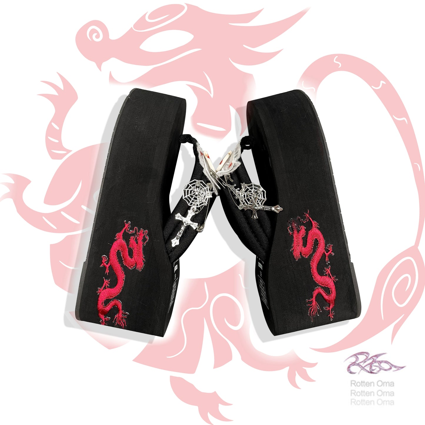 Oriental sweetheart thick soled slippers
