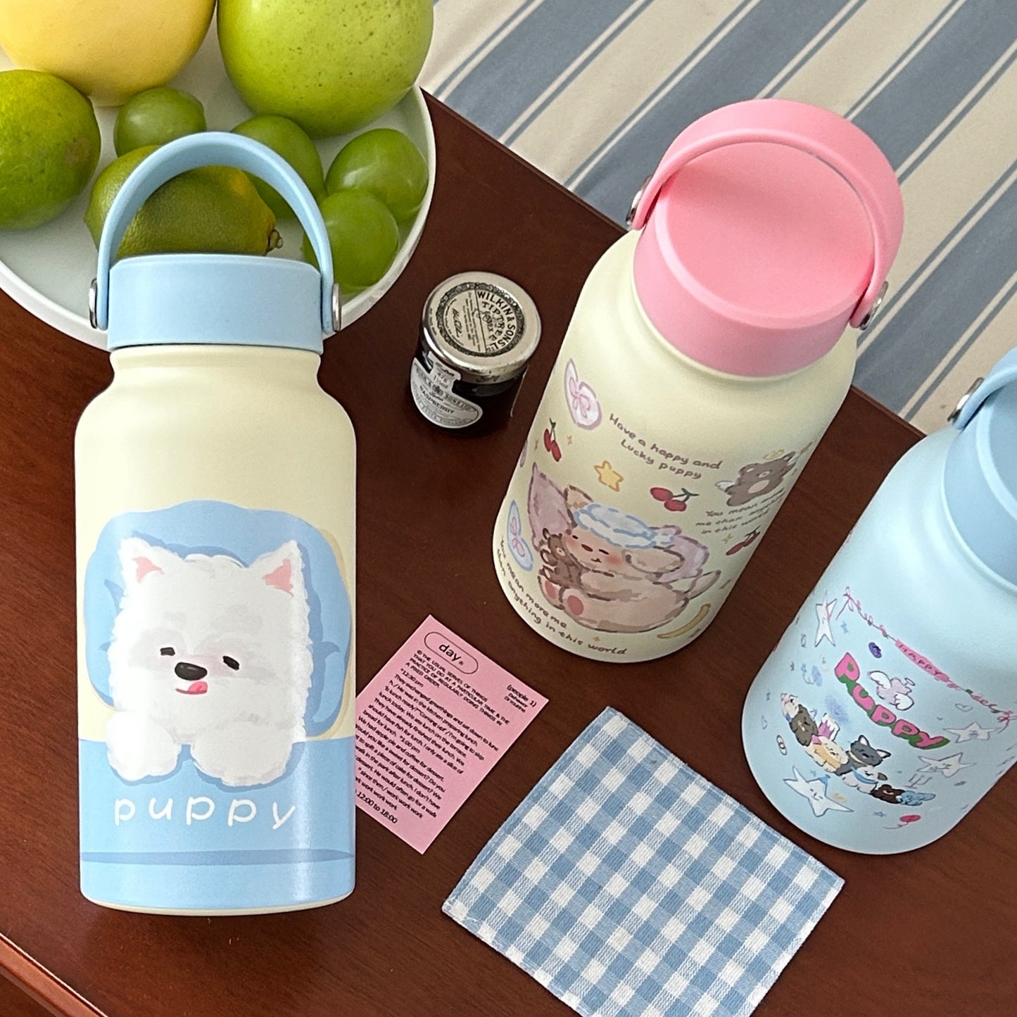 Cute cartoon insulated stainless steel Tumbler