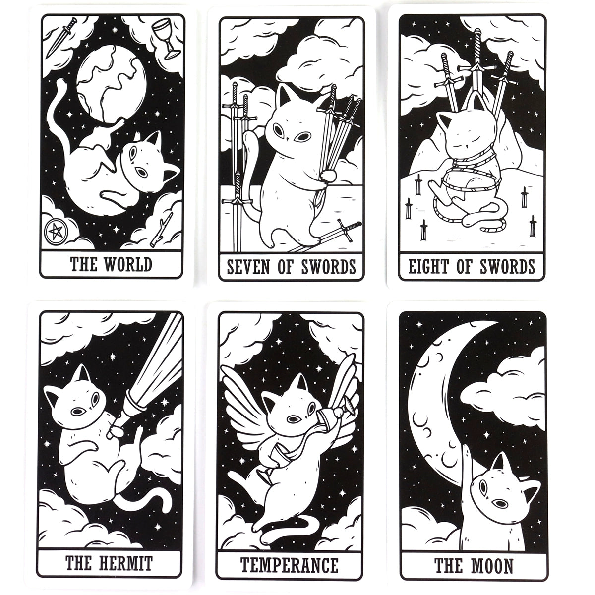 Kitten Tarot cards