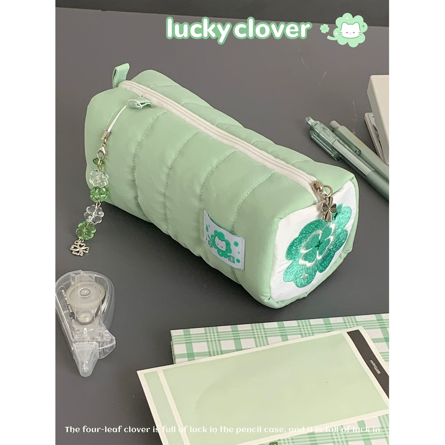 Lucky Clover Pen Case
