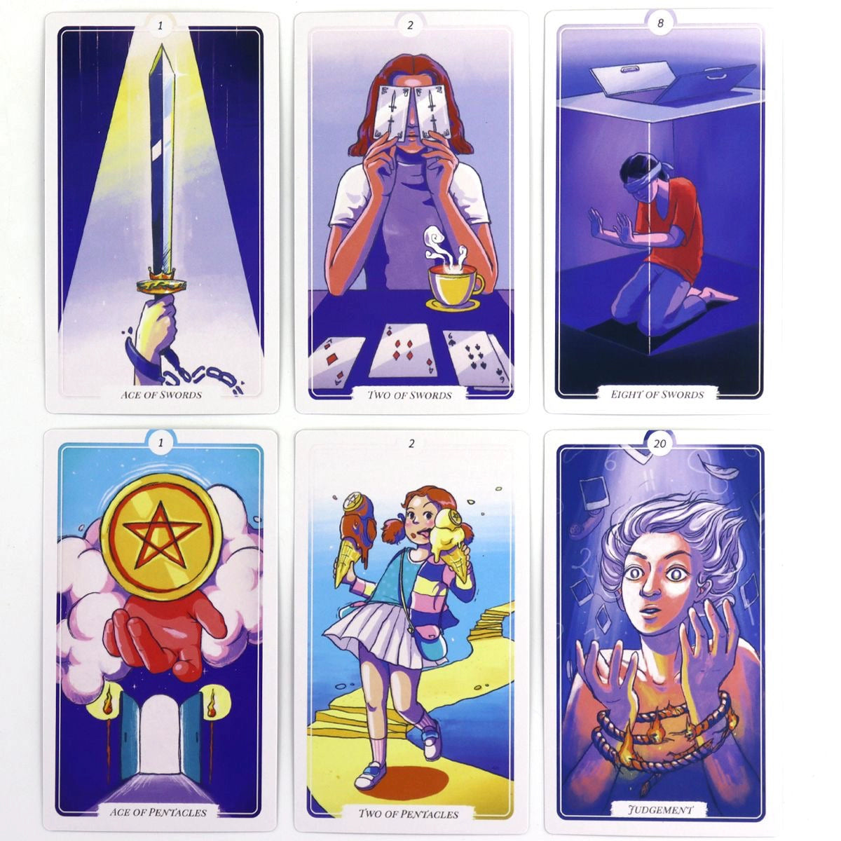Wake me up Tarot with English graphic manual