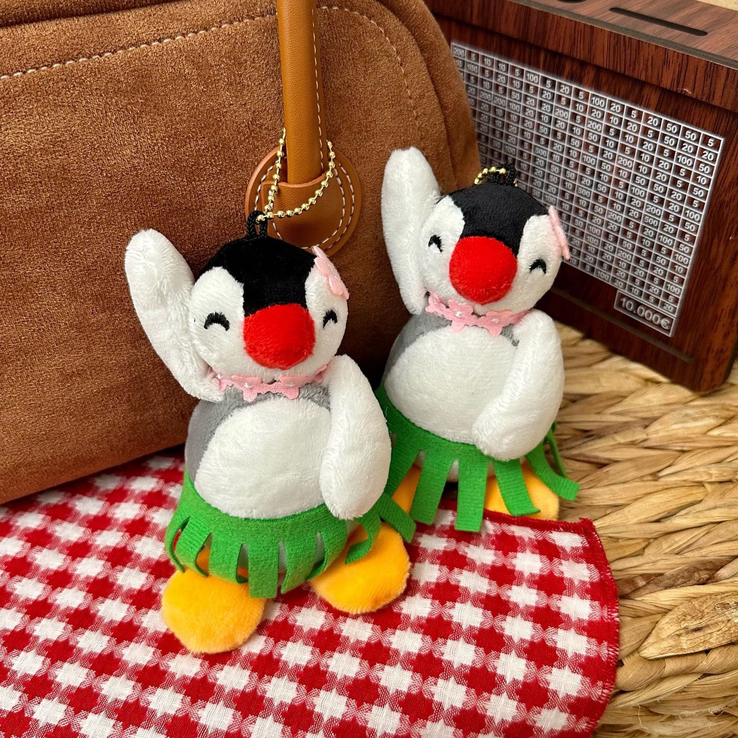Summer Penguin Plush Small Pendant