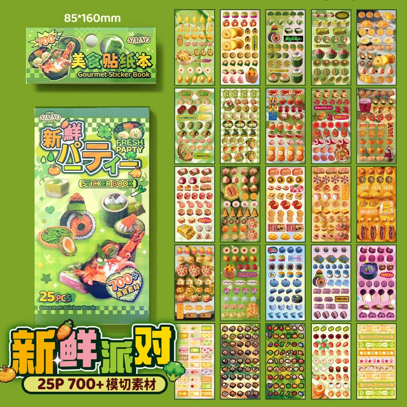 Retro Flavor Museum: 30 Showa Japanese Handbooks with Stickers