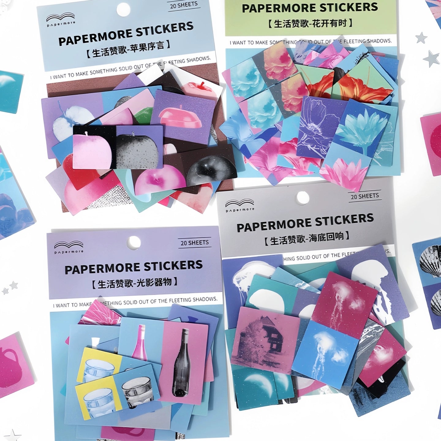 Papermore Life Hymn Sticker 20 pieces