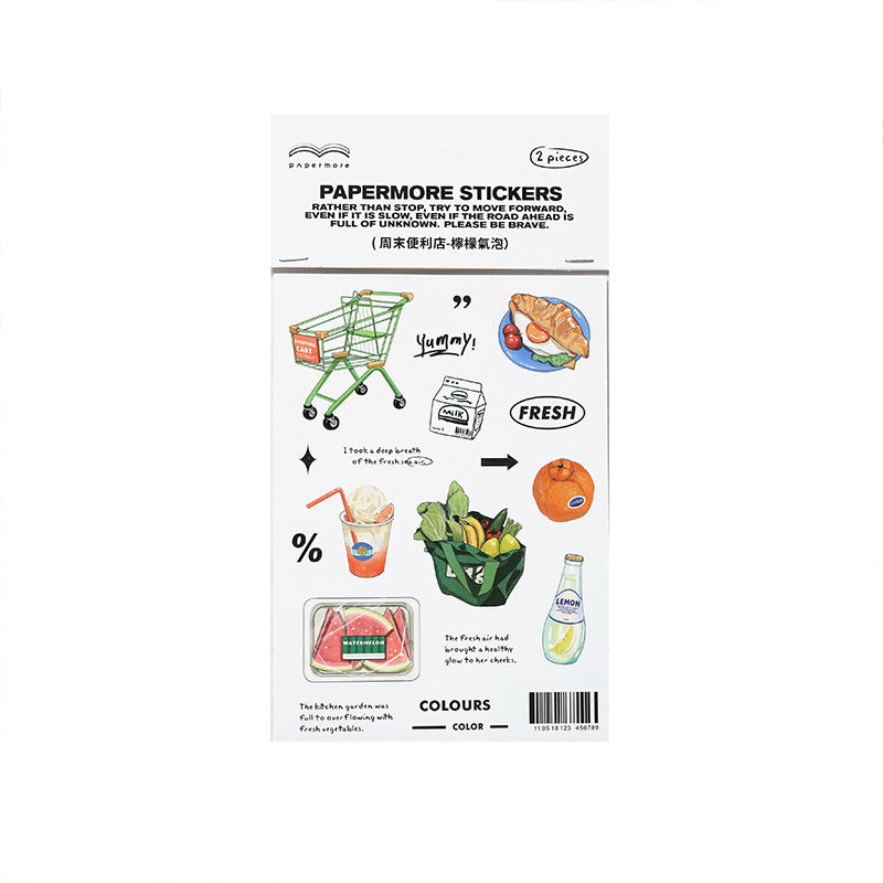 Sticker Weekend Convenience Store Series
