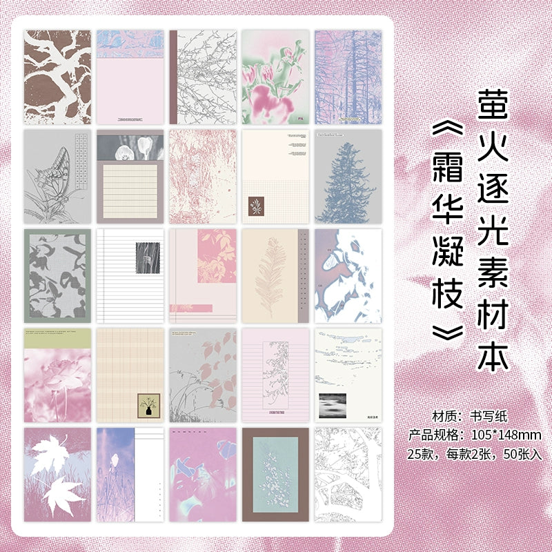 50 sheets of writing paper materials, notebooks, and sticky notes in the world of all things