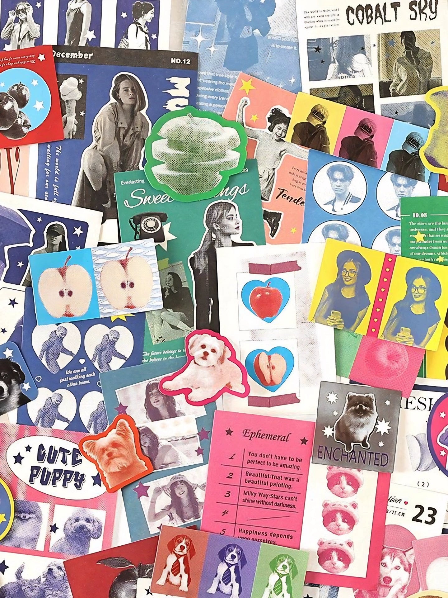 Infeelme Hot Heat Island Stickers Material Pack