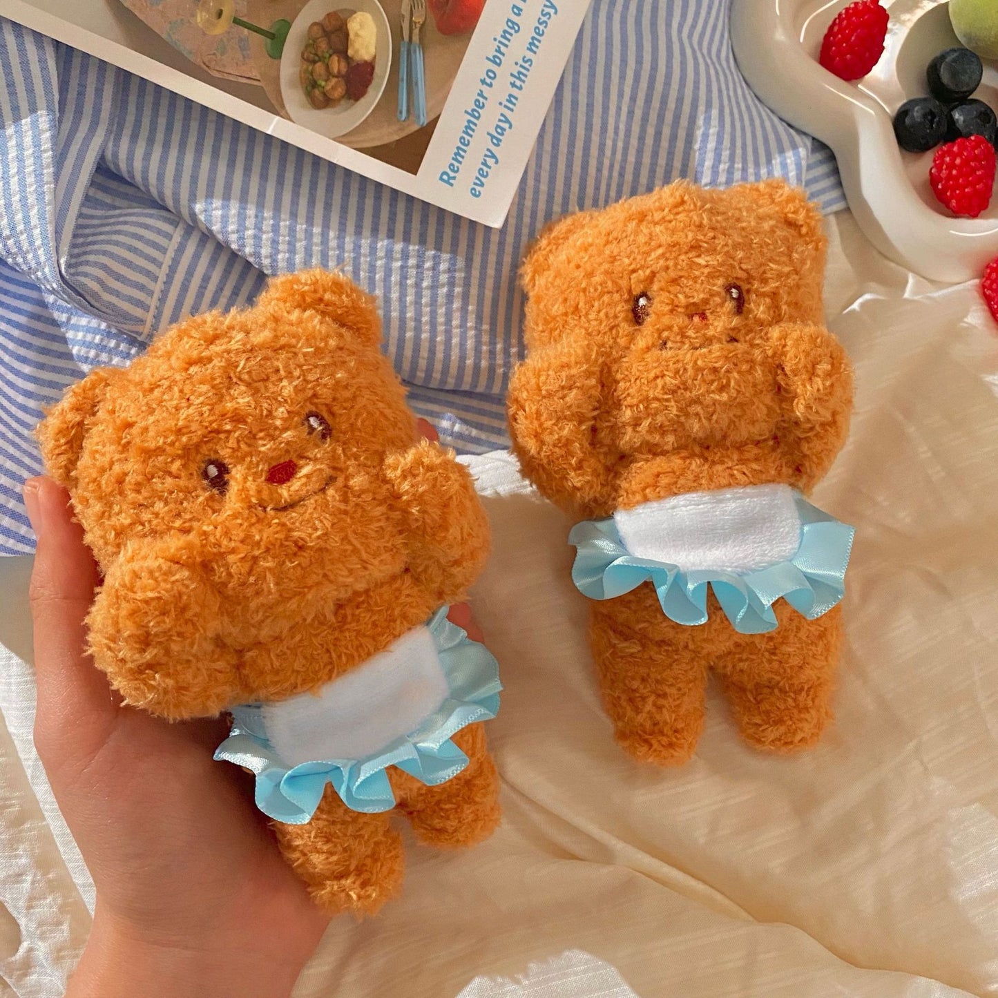 Pendant plush teddy bear