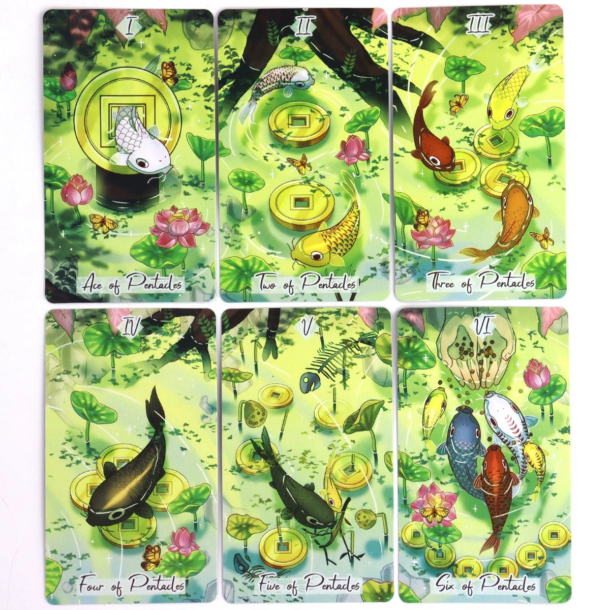 78 koi tower cards
