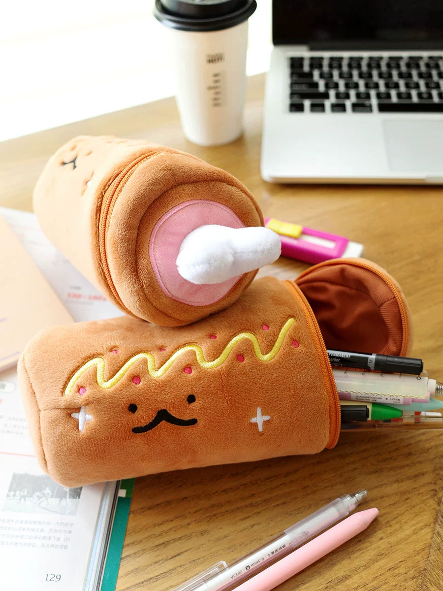 Ham plush pencil case