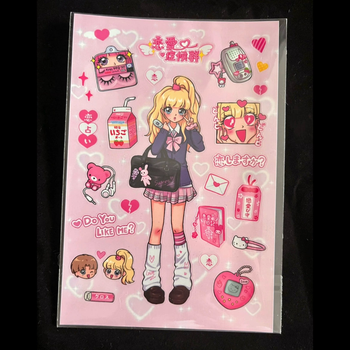 Shibuya Spicy Sister Showa Character Stickers