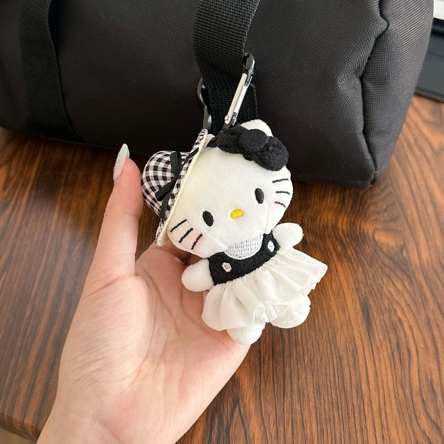 French Hellokitty Plush Charm
