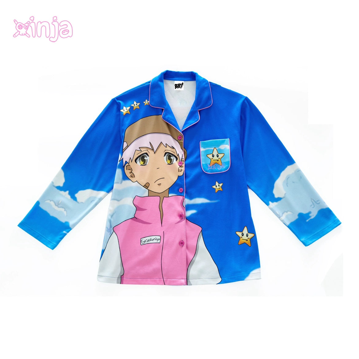 Pinkboy pink boy German velvet pajamas