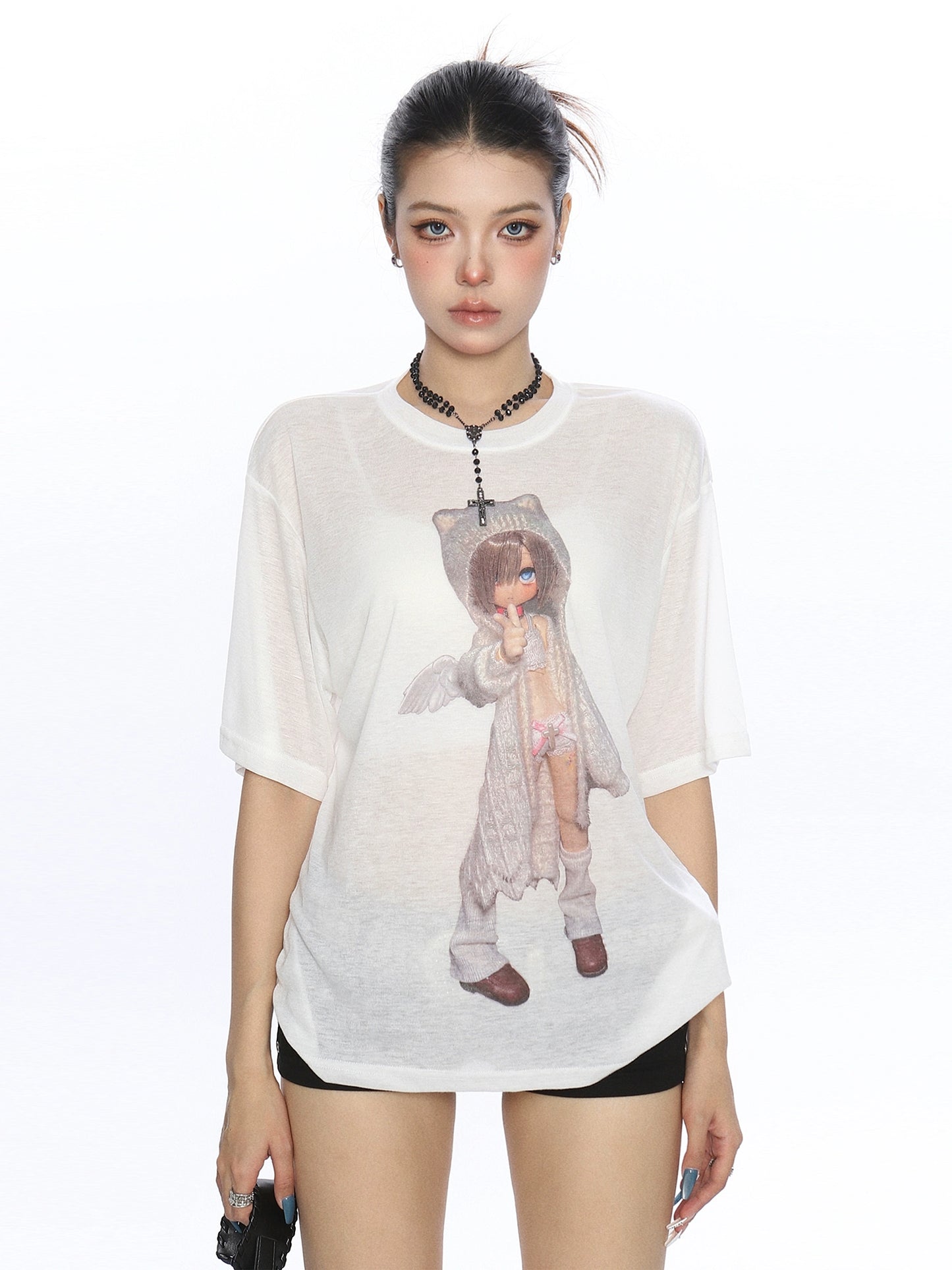 Abi Girl Printed Short sleeved T-shirt