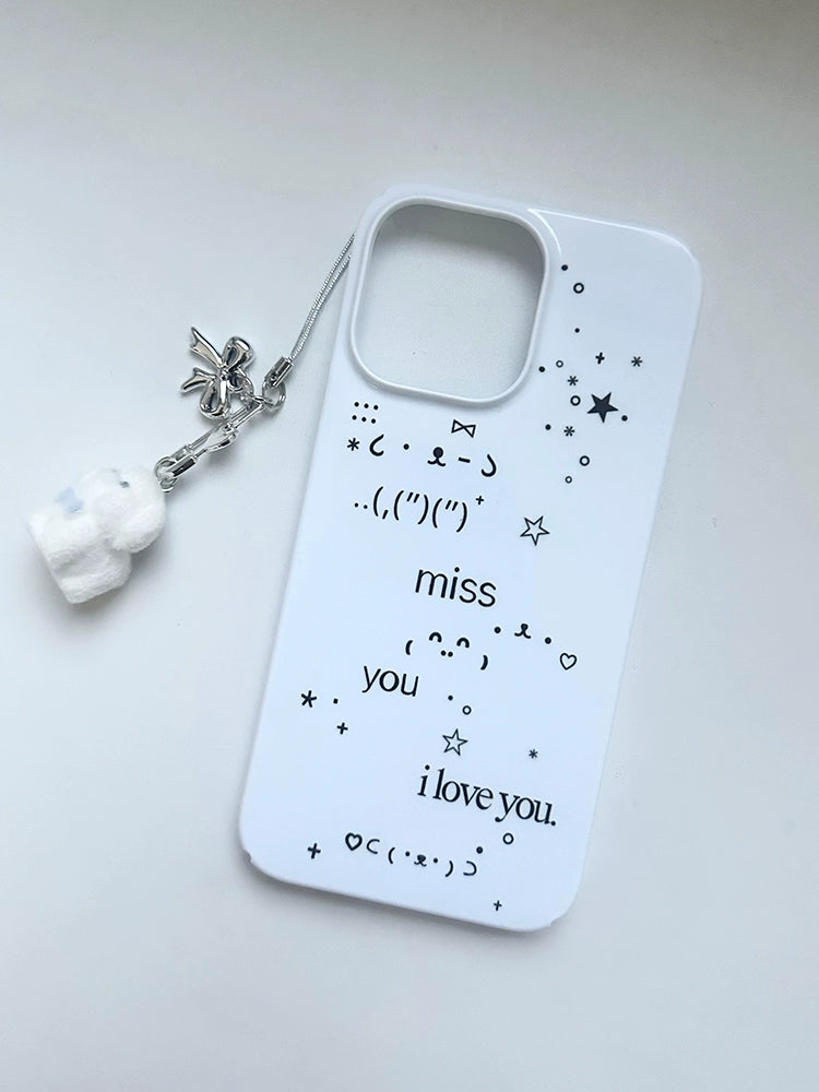 Dog mobile phone case + chain
