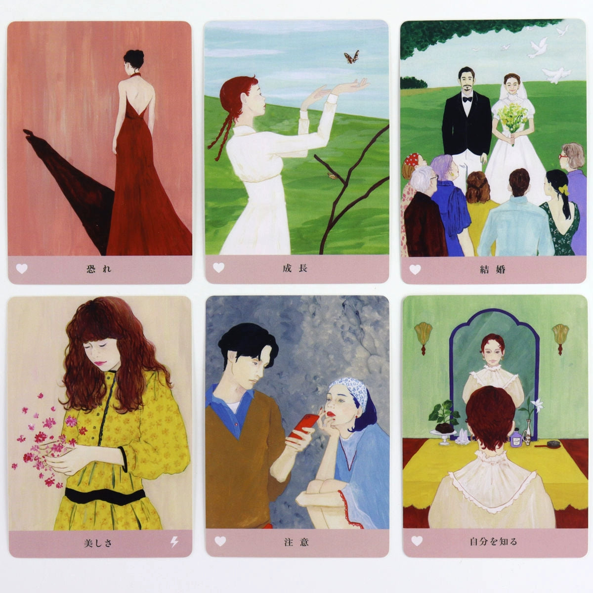 Love Oracle Tarot 41cards in Japanese