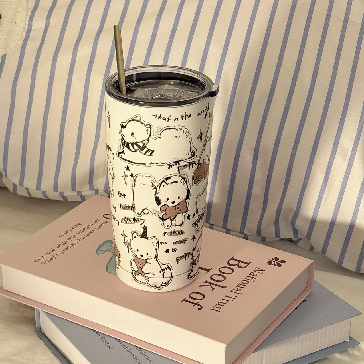 Cute Western Highland Dog Tumbler