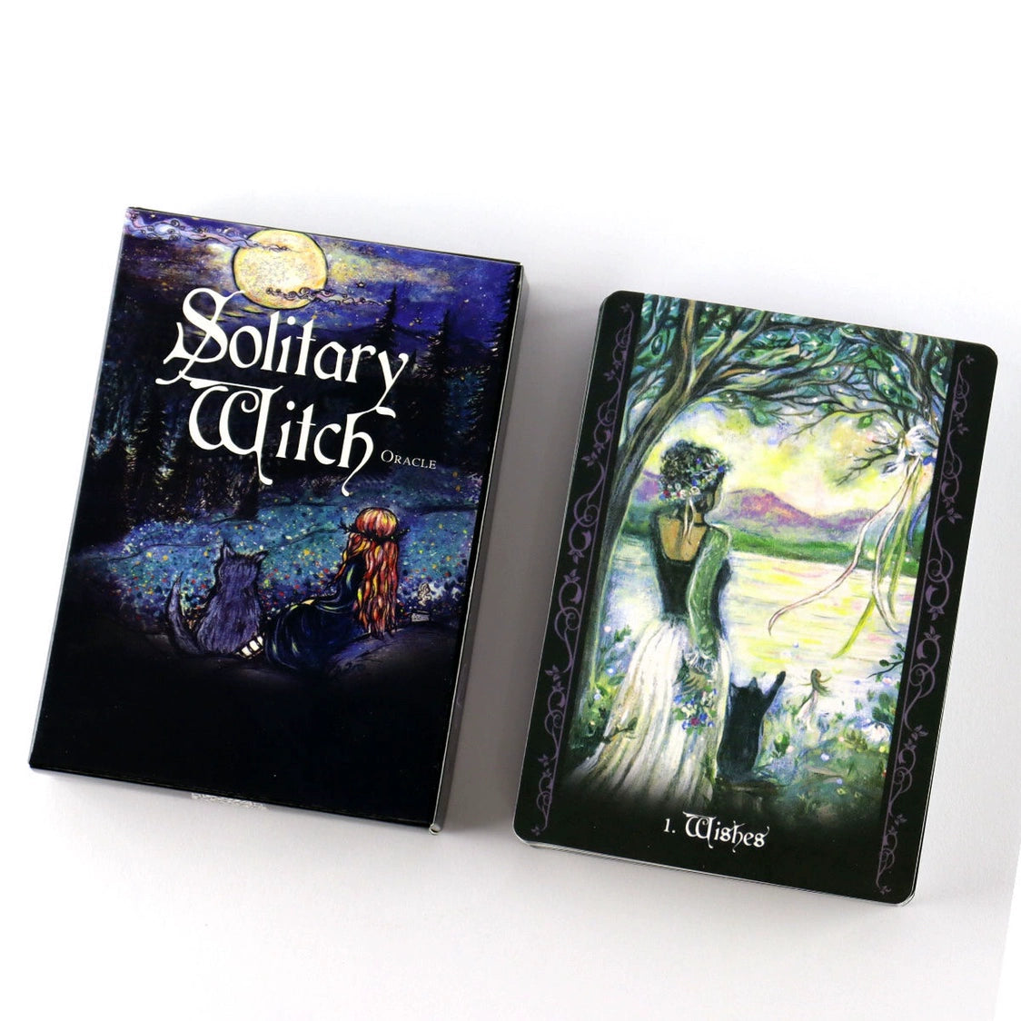 Solitary Witch Oracle Card