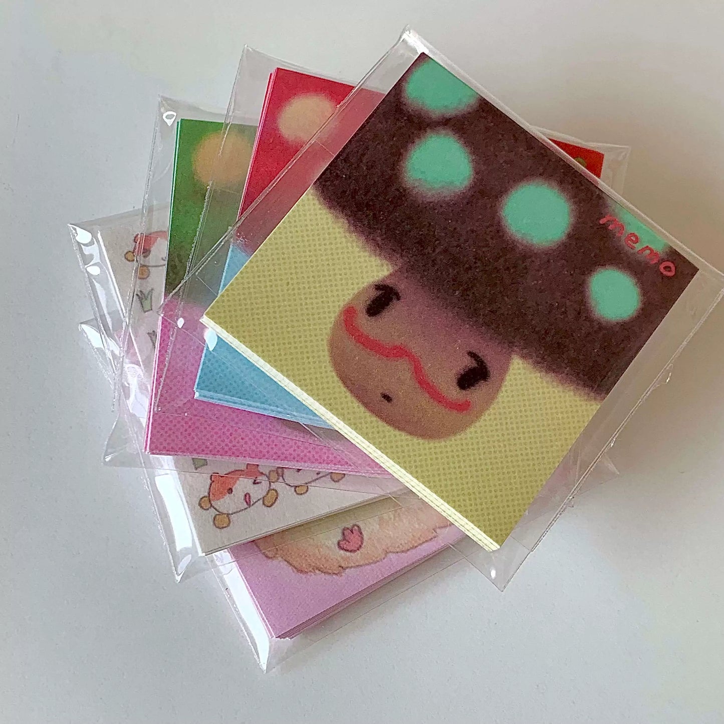Comic inspired fluorescent notebook