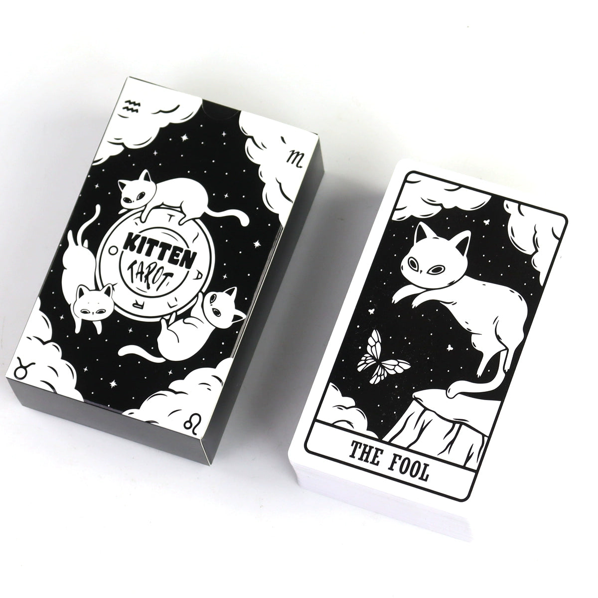 Kitten Tarot cards
