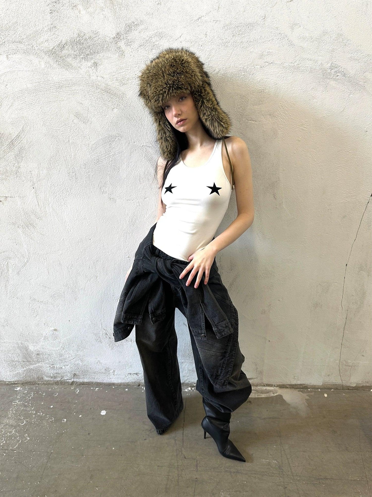 White star vest