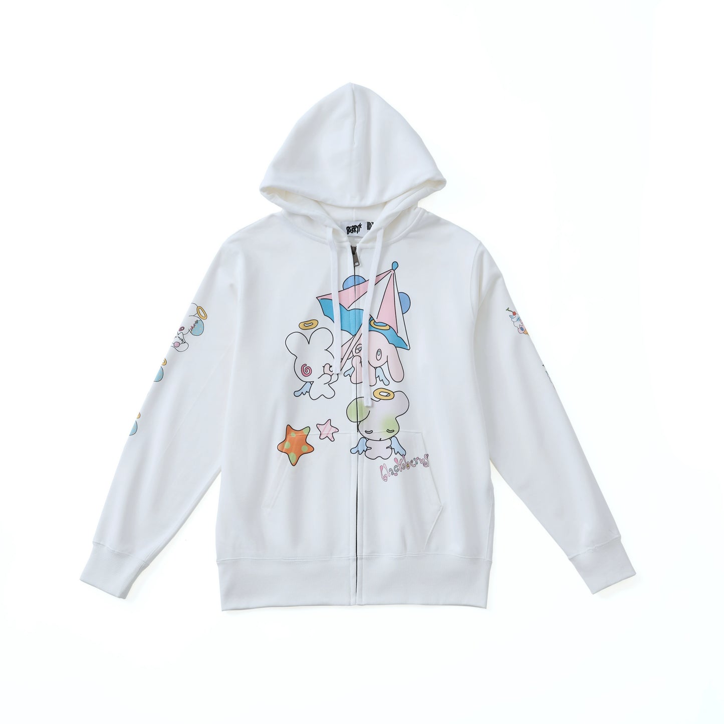 White bunny coat
