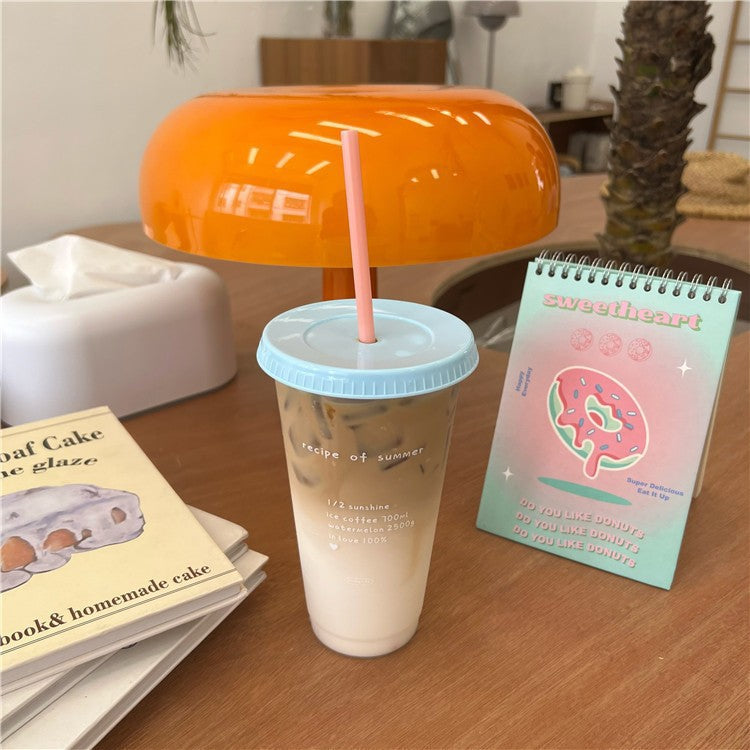 Candy colored plastic Tumbler