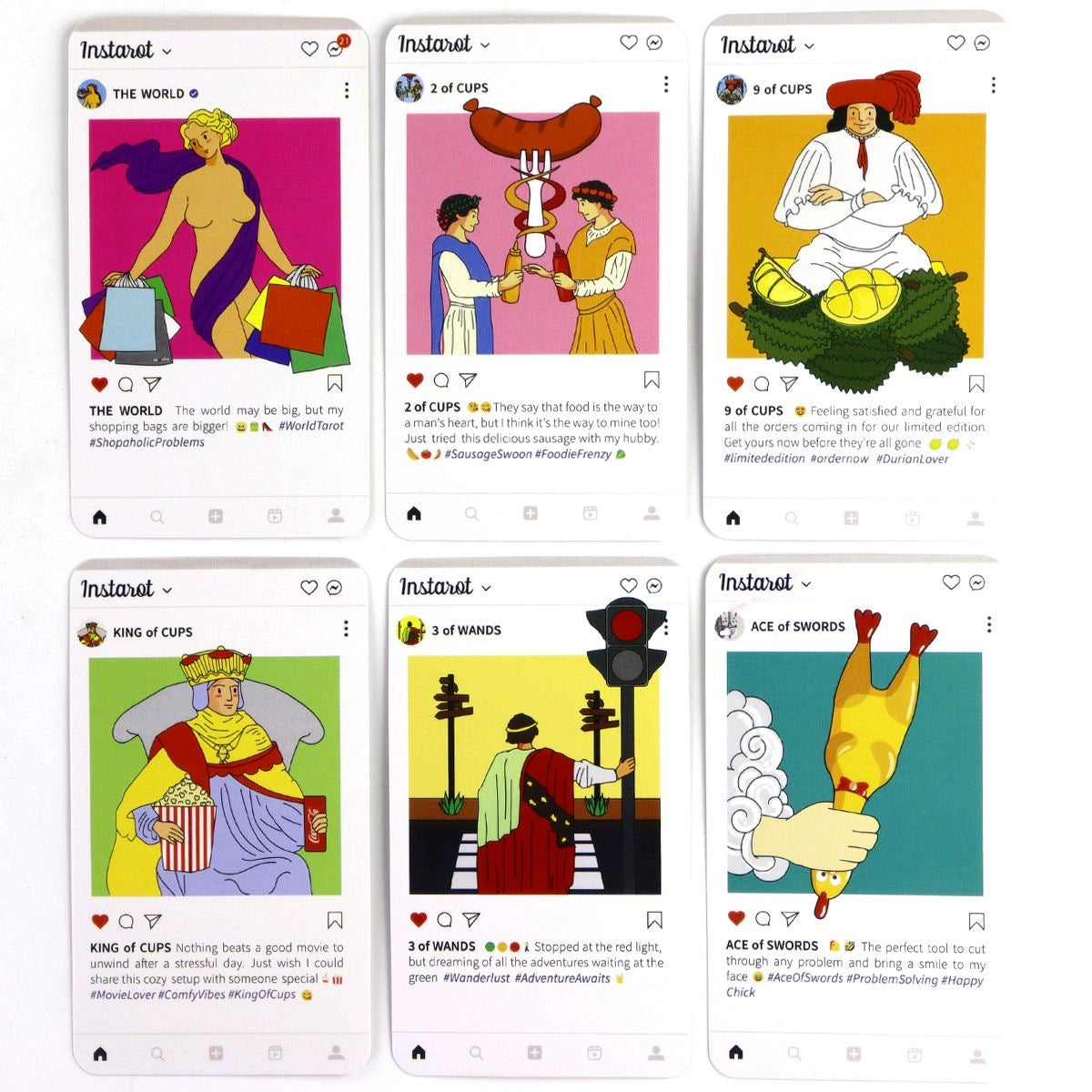 INS Fun Social Tower Card