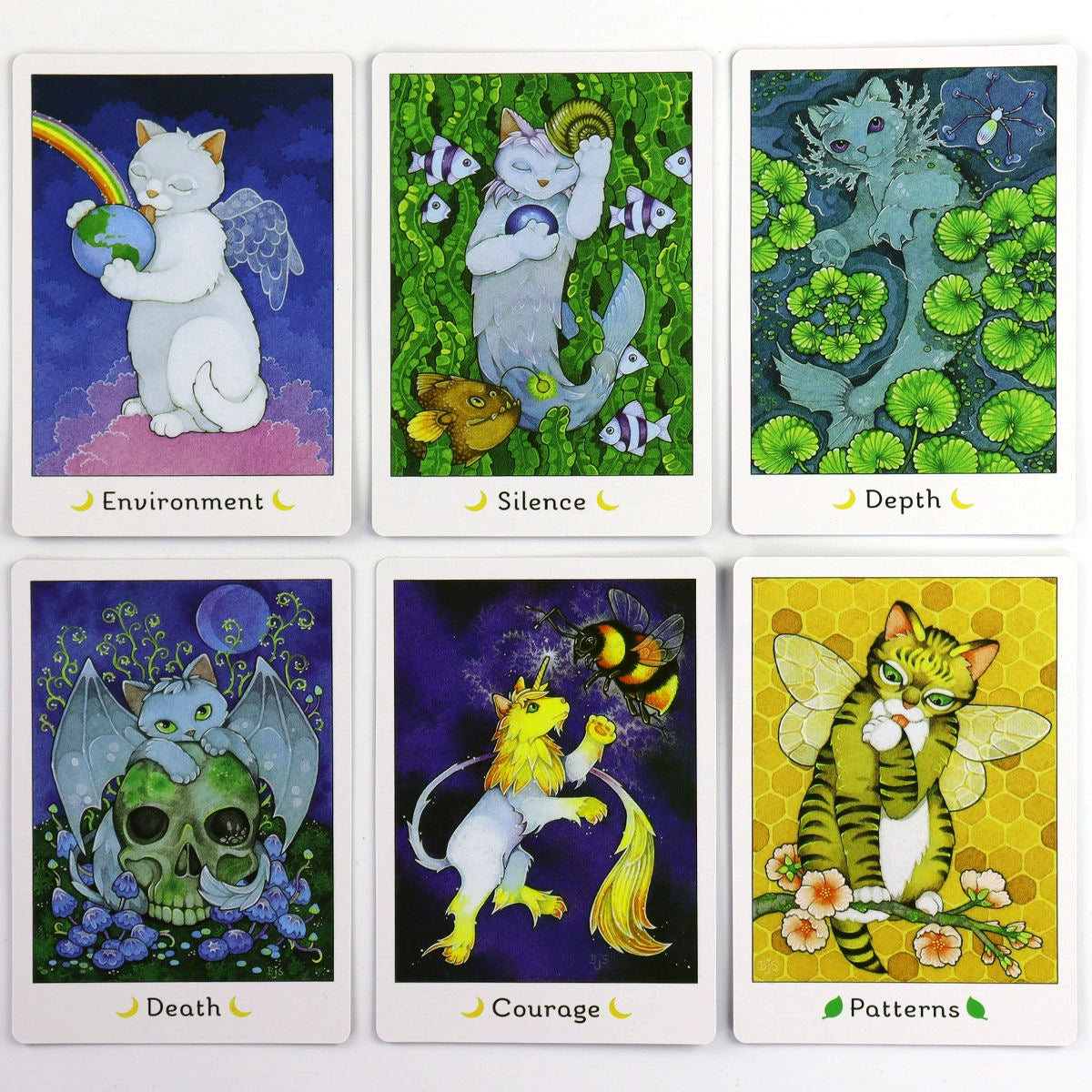 Affirmations of the Fairy Cats 41Cards