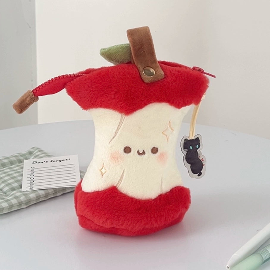 Soft and cute plush pencil case