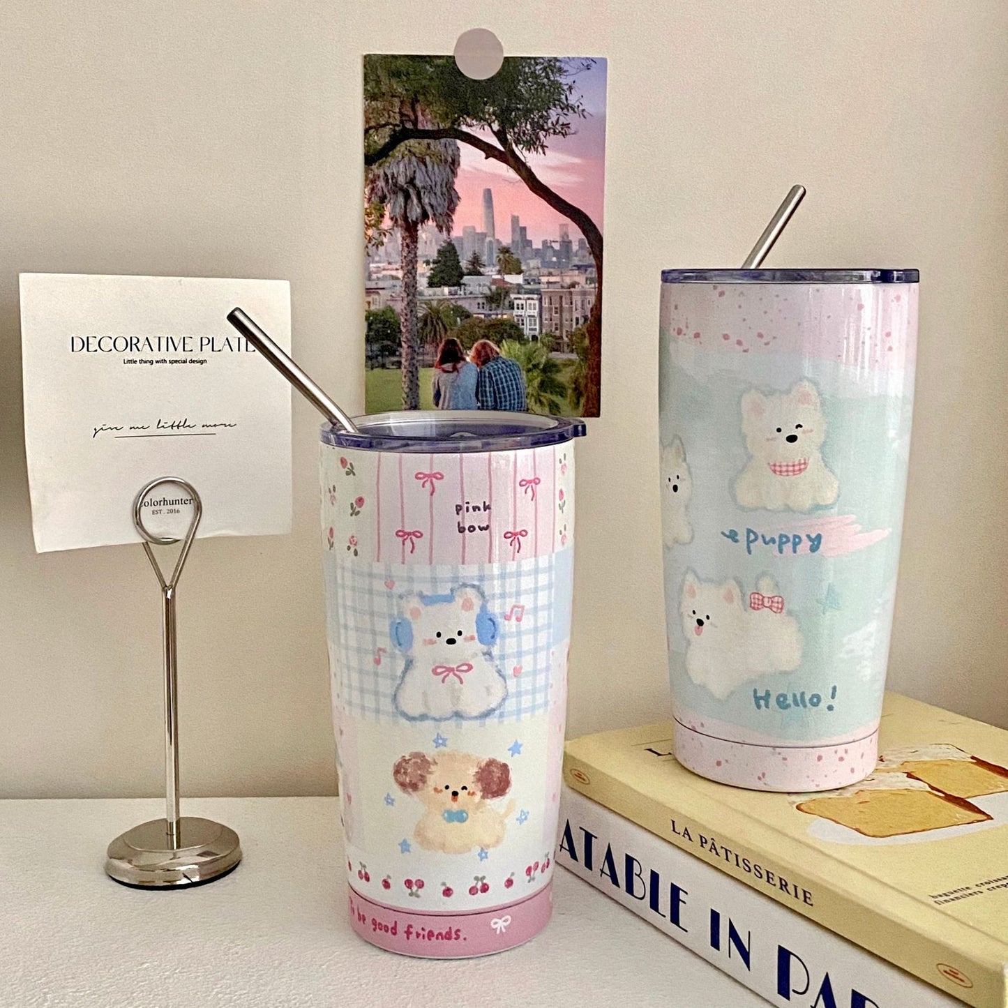 Cute Western Highland Dog Tumbler