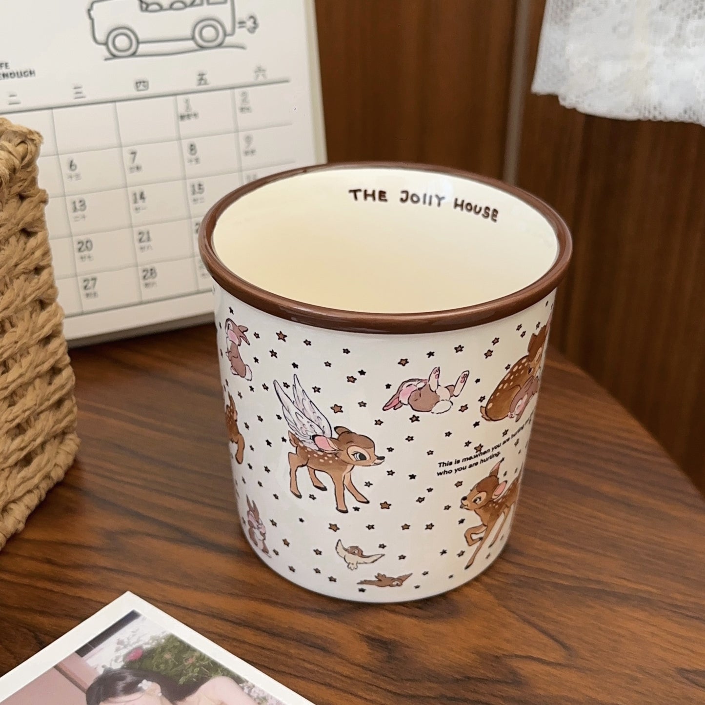 Striped Hello Kitty Ceramic Mug Gift Box