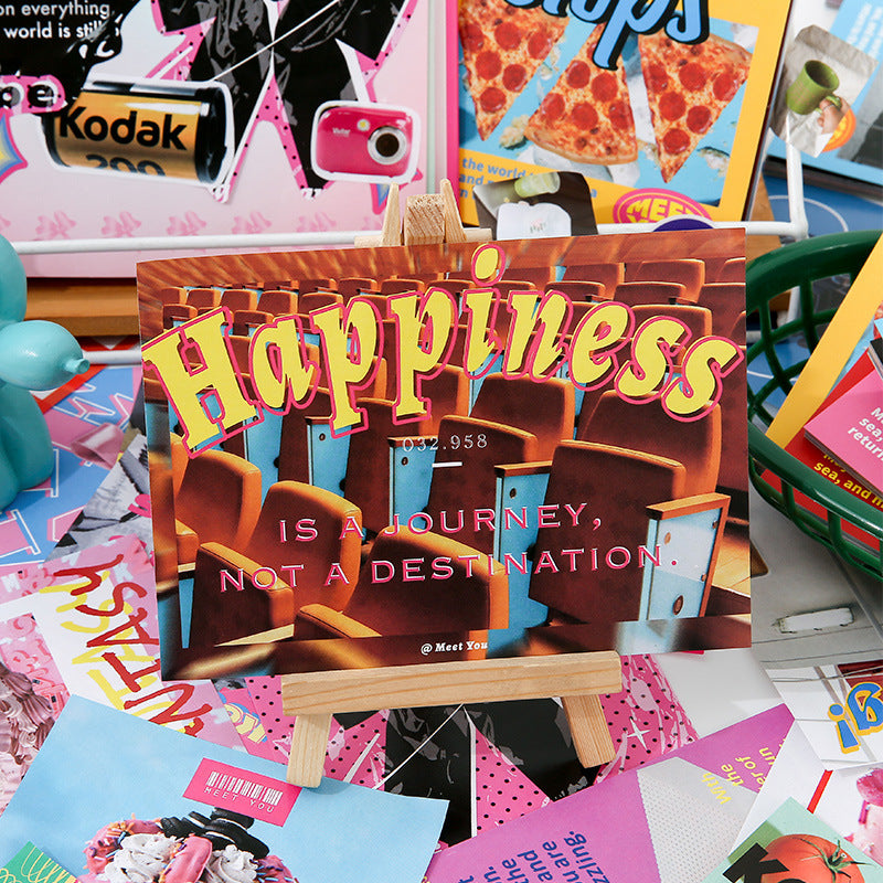 Eslite Time Never Stopped Series Material stickers book