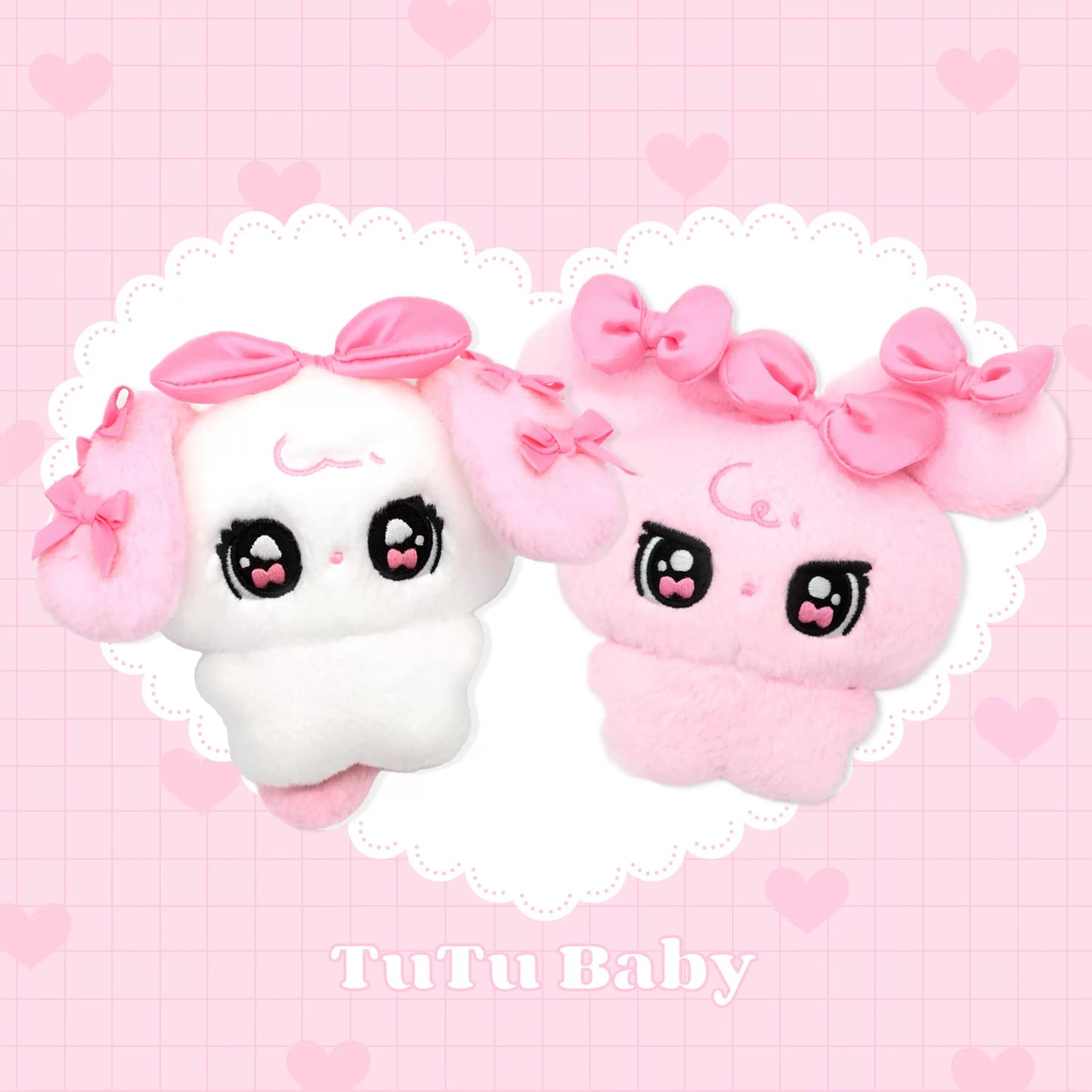 Don't mess with rabbits TuTu series rabbit and puppy plush pendant