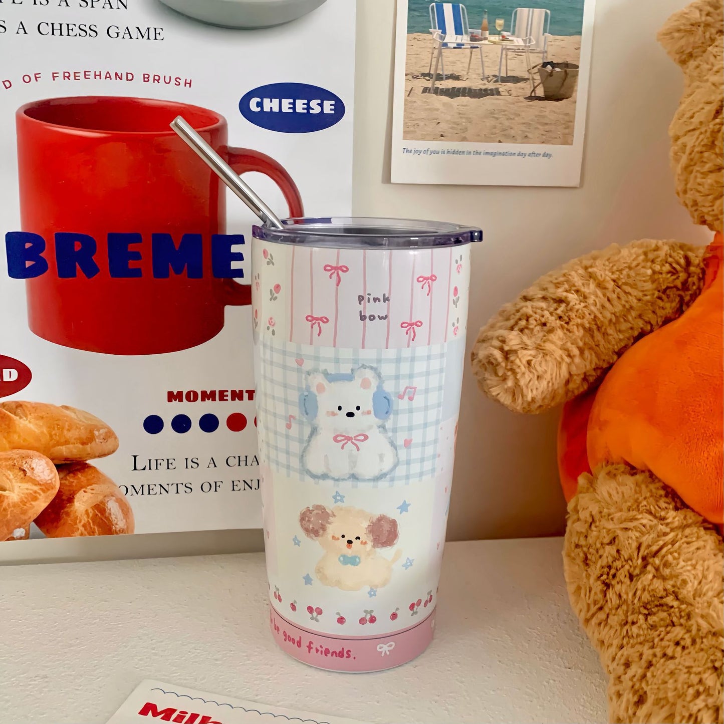 Cute Western Highland Dog Tumbler