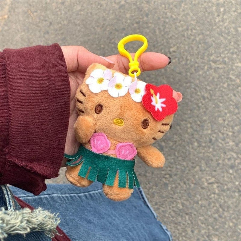Swimming circle plush charm